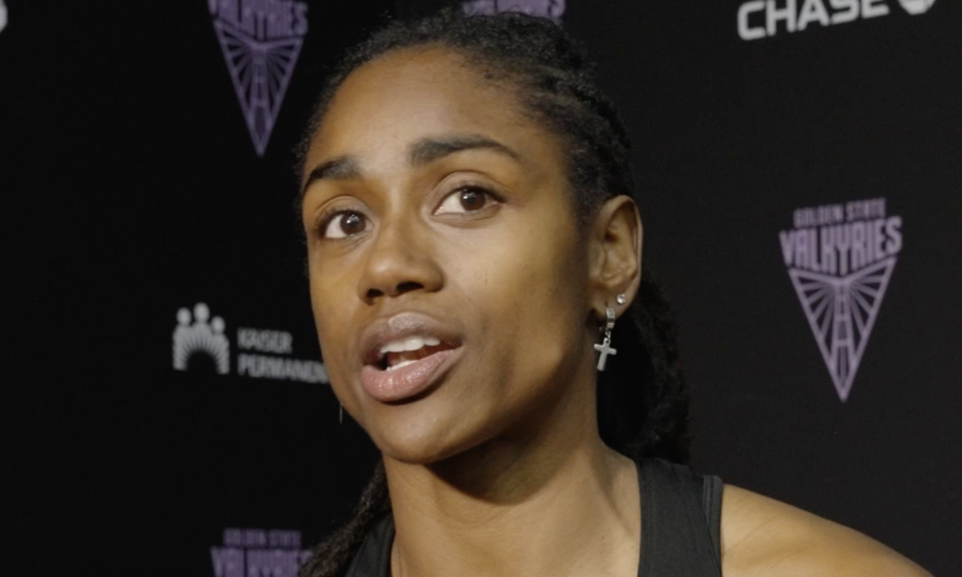 Tiffany Hayes as Valkyries Prepare for Game 1 of 2026 WNBA Finals | 10/12/26